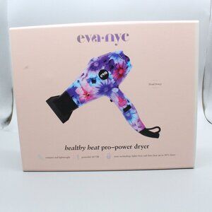 Eva NYC Healthy Heat Pro-Power Dryer Floral Frenzy 1875W New Open Box